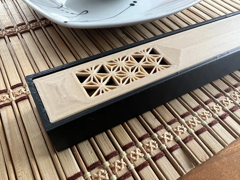 Hộp đựng đũa Kumiko (Kumiko Chopstick Storage Box) - Image 3