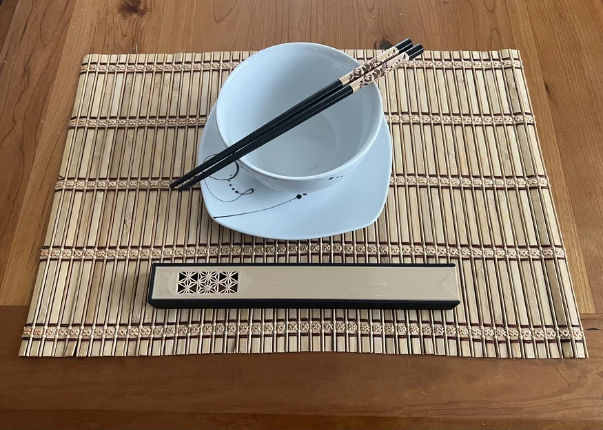 Hộp đựng đũa Kumiko (Kumiko Chopstick Storage Box) - Image 4
