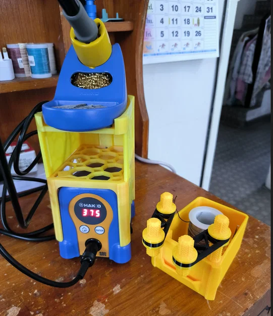 Hakko Stacko - Giá chồng mỏ hàn FX-888D kèm ngăn kéo nam châm - Image 1
