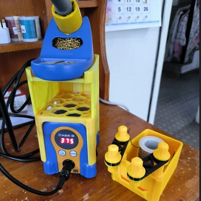 Hakko Stacko - Giá chồng mỏ hàn FX-888D kèm ngăn kéo nam châm