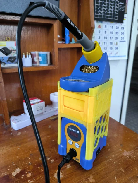 Hakko Stacko - Giá chồng mỏ hàn FX-888D kèm ngăn kéo nam châm - Image 3