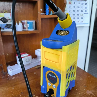 Hakko Stacko - Giá chồng mỏ hàn FX-888D kèm ngăn kéo nam châm