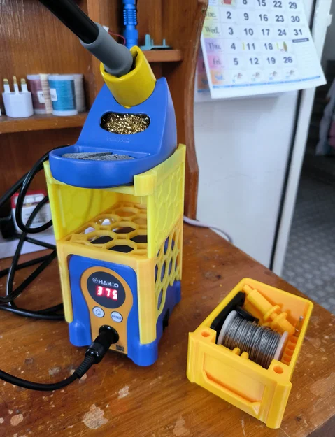 Hakko Stacko - Giá chồng mỏ hàn FX-888D kèm ngăn kéo nam châm - Image 4