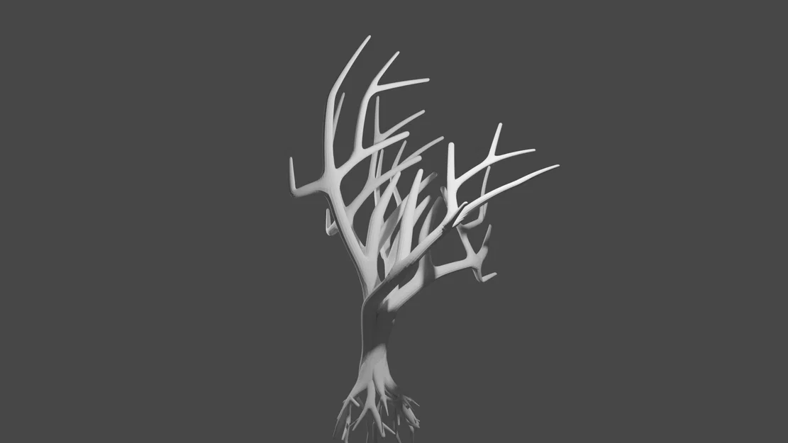 Mô hình cây khô (Withered tree) trang trí tiểu cảnh độc đáo - Image 1