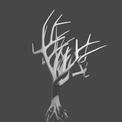 Mô hình cây khô (Withered tree) trang trí tiểu cảnh độc đáo