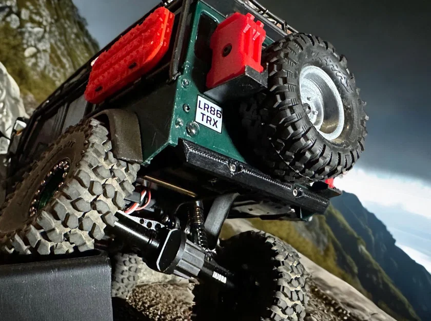 Cản sau slim cho TRX4M Defender (Rear Slim Bumpers) - Image 3