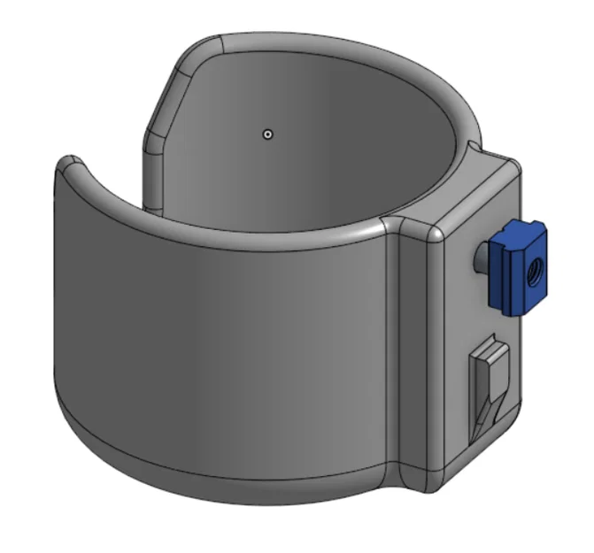Khay giữ cốc gắn thanh nhôm định hình - Tiện ích cho xưởng 3D - Image 2