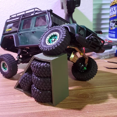 Bệ dốc Flex Ramp 3 inch cho xe RC Crawler (SCX24, TRX4M)