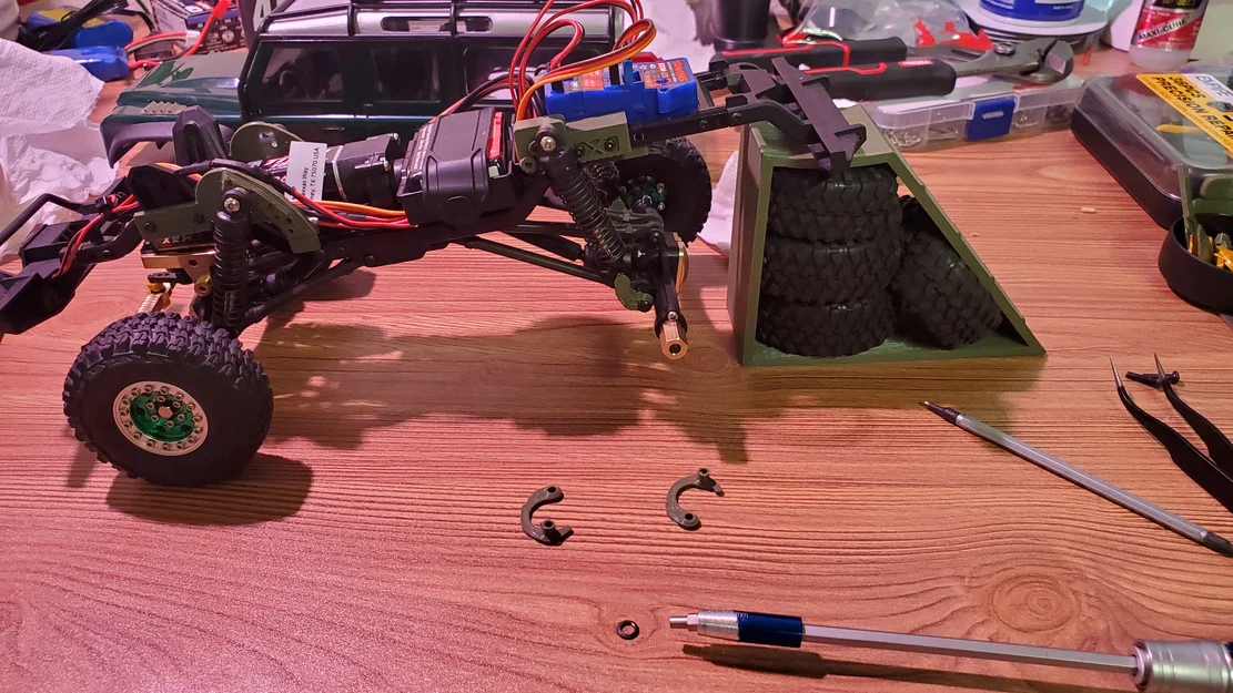 Bệ dốc Flex Ramp 3 inch cho xe RC Crawler (SCX24, TRX4M) - Image 2