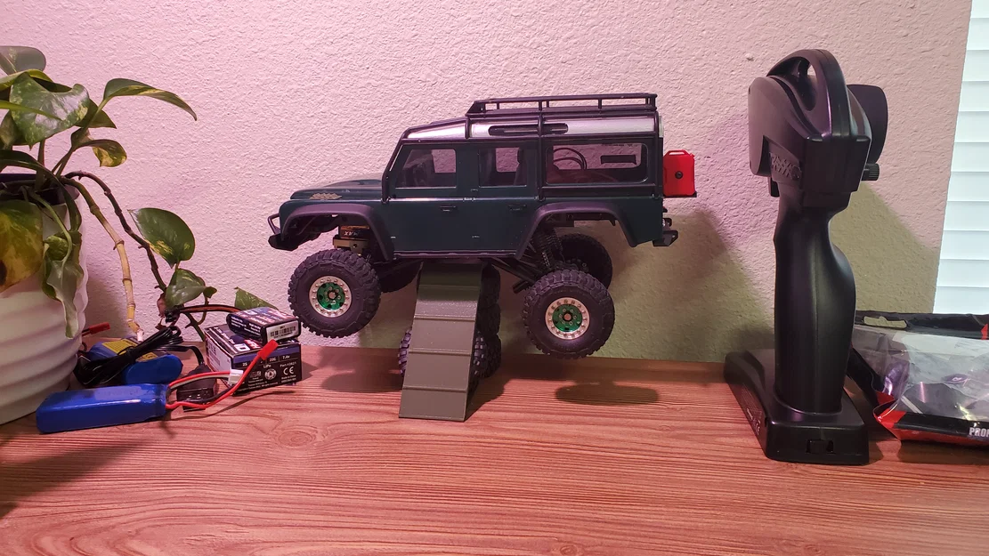 Bệ dốc Flex Ramp 3 inch cho xe RC Crawler (SCX24, TRX4M) - Image 3