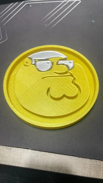 Mô hình huy hiệu Medallion phong cách Fortnite in 3D độc đáo - Image 1