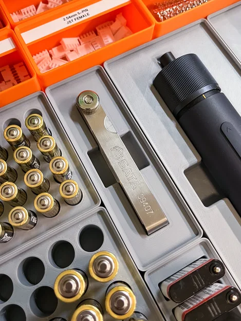 Khay Gridfinity - SATA Feeler Gauge (1x3x4) - Image 2