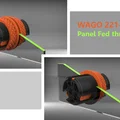 Đầu nối xuyên vách (panel feed-through) cho WAGO 221-411 - Thumbnail 1