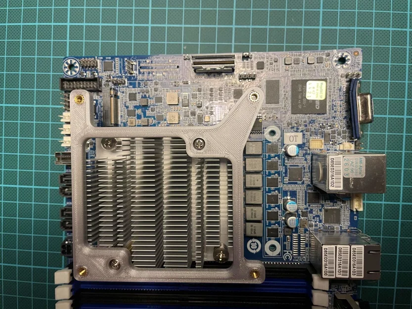 Ngàm gắn quạt 92mm cho Gigabyte MJ11-EC1 - Image 2
