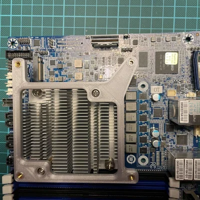 Ngàm gắn quạt 92mm cho Gigabyte MJ11-EC1