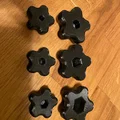 Tay vặn sao (star grip/knob) Sterngriff M3, M4, M5, M6, M8, M10 - Thumbnail 4