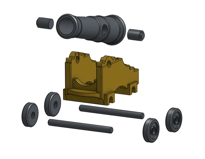 Pháo Tàu Playmobil (Playmobil Ship Cannon) - Image 4
