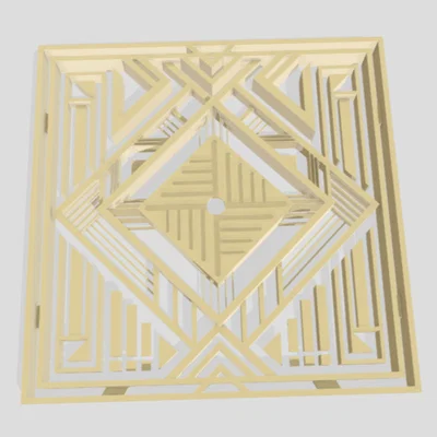 Đồng hồ Art Deco - Treo tường hoặc để bàn