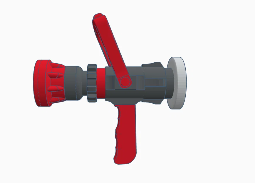 Mô hình lăng phun sương chữa cháy (Fog Nozzle) in 3D ấn tượng - Image 1