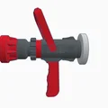 Mô hình lăng phun sương chữa cháy (Fog Nozzle) in 3D ấn tượng - Thumbnail 1