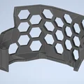 Nắp che cáp SB2209 / SB2240 – Thông gió lục giác (Hex) - Thumbnail 4