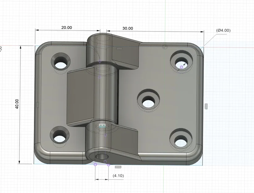 Bản lề M4 (Hinge M4) - Image 1