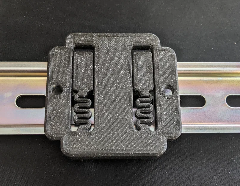 Giá đỡ SSR nằm ngang trên thanh DIN Rail cho máy in 3D - Image 2
