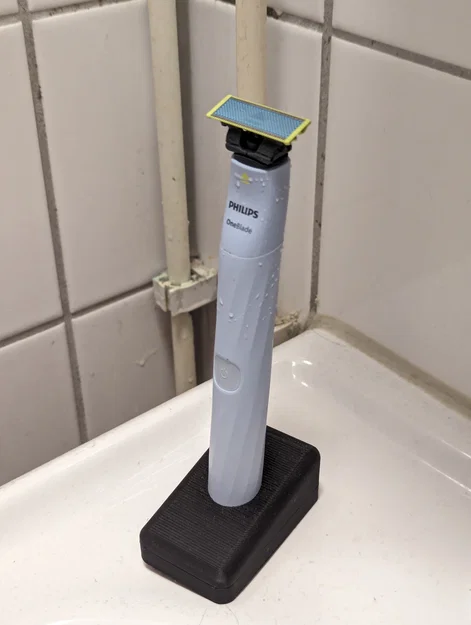 Đế dựng máy cạo râu Philips OneBlade First Shave (3D Print Model) - Image 1