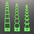 MJS.ART Drawing Stencil Kit #1 - Thumbnail 1