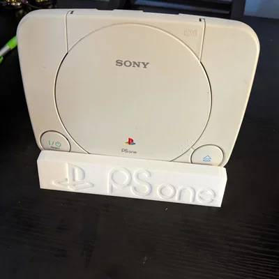 Giá đỡ trưng bày máy game PSOne (Playstation) in 3D đẹp mắt