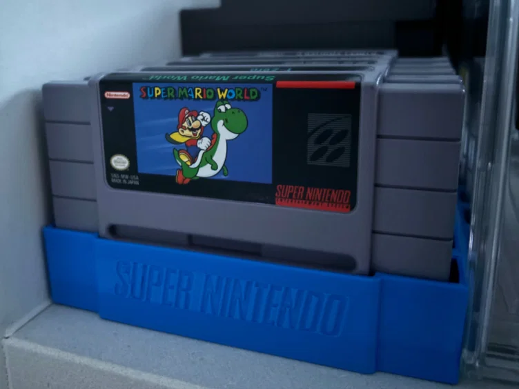 Kệ giữ băng SNES NTSC (Bản phẳng) - Image 1