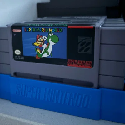 Kệ giữ băng SNES NTSC (Bản phẳng)
