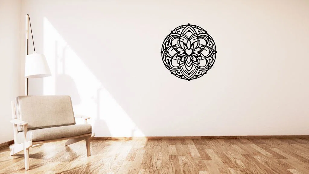Trang trí tường mandala Valentine - Image 1