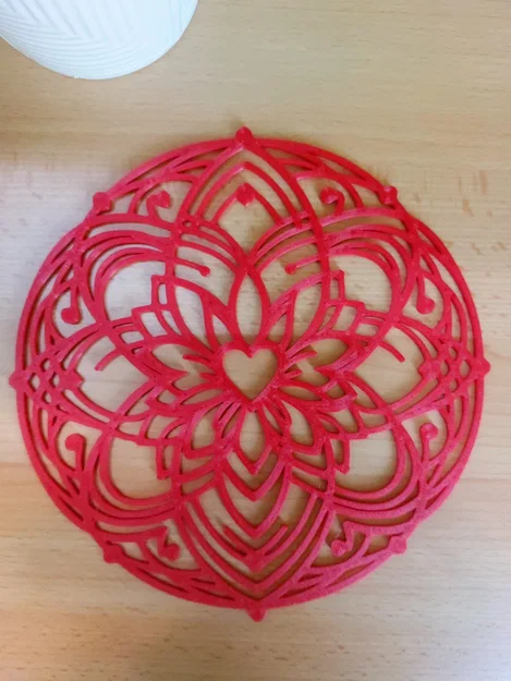 Trang trí tường mandala Valentine - Image 2