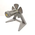 Giá đỡ cuộn nhựa in 3D có thể điều chỉnh linh hoạt (Adjustable Spool) - Thumbnail 1