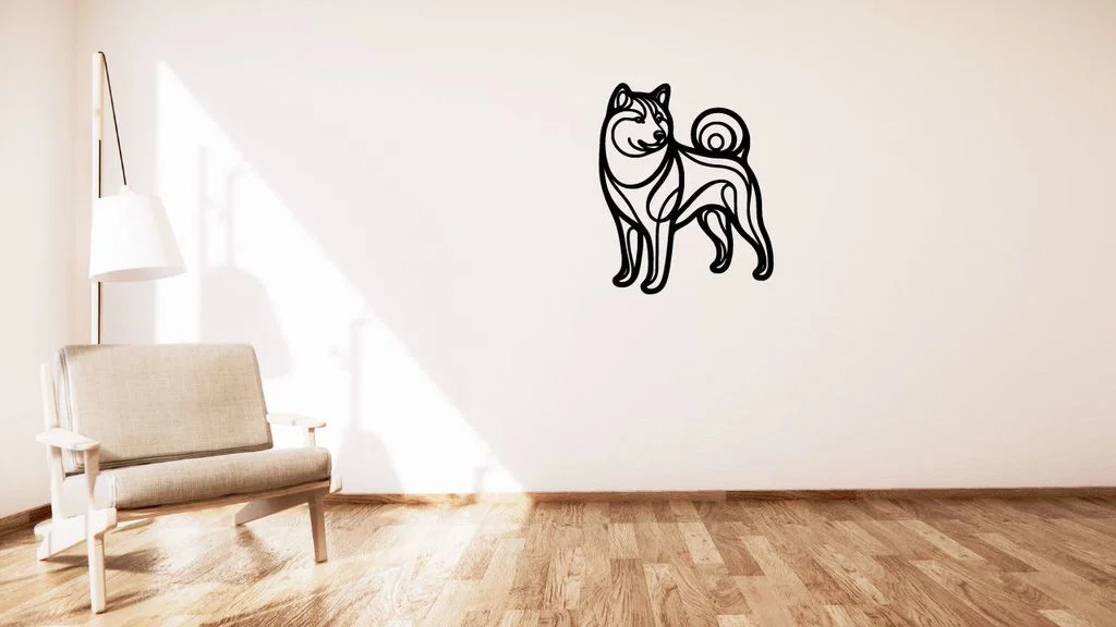 Trang trí treo tường Dog Shiba inu 2 / Pes shiba inu 2 - Image 1