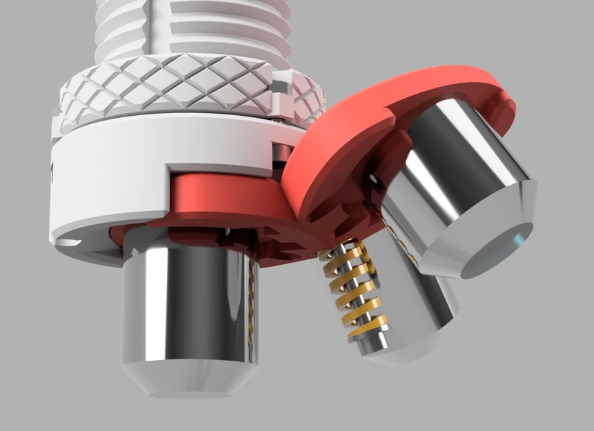 Tháp xoay vật kính (turret) cho kính hiển vi Galileo - Image 1
