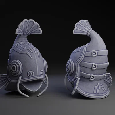 Mô hình 3D Rubber Helm - Zelda: Tears of the Kingdom độc đáo