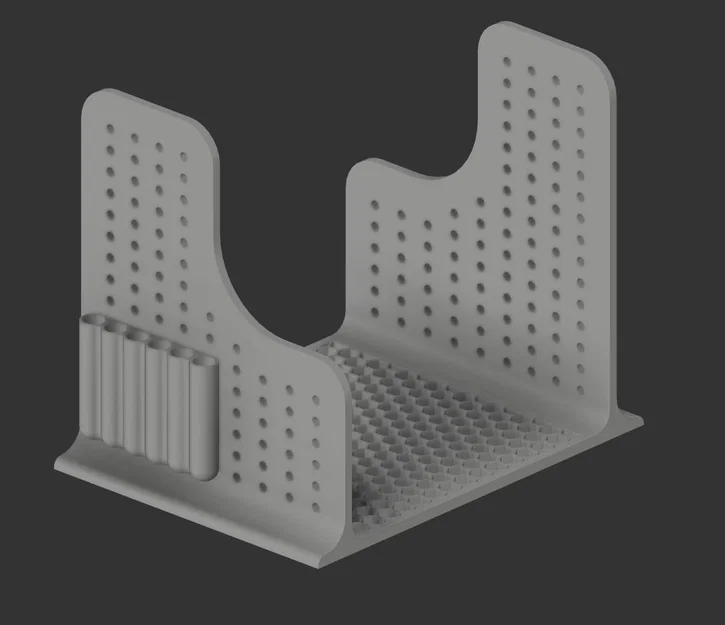 Kệ đỡ sách (Book Holder) lắp khớp – thành đục lỗ tiện dụng - Image 1