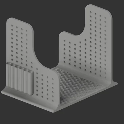 Kệ đỡ sách (Book Holder) lắp khớp – thành đục lỗ tiện dụng