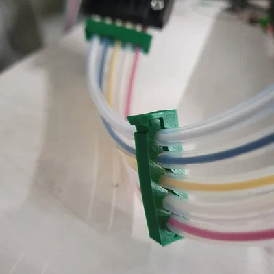 Kẹp giữ ống dẫn nhựa PTFE tiện lợi cho hệ thống in MMU