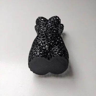 Mô hình điêu khắc cơ thể nữ nghệ thuật Voronoi (có đế vững chãi)