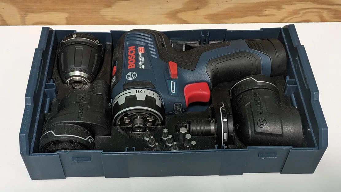 Inlay L-Boxx Mini cho Bosch GSR 12V-35 FC (Bosch/Sortimo) - Image 1
