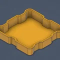 Hộp lưu trữ xếp chồng đa năng - Mô hình in 3D tiện lợi cho bàn làm việc - Thumbnail 2