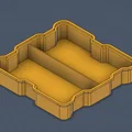 Hộp lưu trữ xếp chồng đa năng - Mô hình in 3D tiện lợi cho bàn làm việc - Thumbnail 3