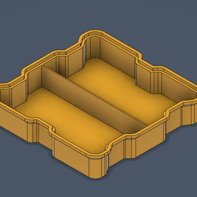 Hộp lưu trữ xếp chồng đa năng - Mô hình in 3D tiện lợi cho bàn làm việc