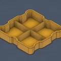 Hộp lưu trữ xếp chồng đa năng - Mô hình in 3D tiện lợi cho bàn làm việc - Thumbnail 4