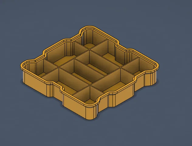 Hộp lưu trữ xếp chồng đa năng - Mô hình in 3D tiện lợi cho bàn làm việc - Image 6