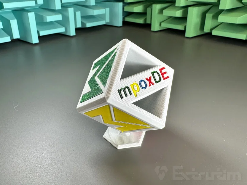 Test Cube Multicolor Mpox | mpoxDE Multi Color - Image 1