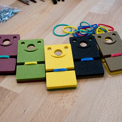 Kẹp giấy PAPER CLAMP (aka BINDER CLIP) in 3D